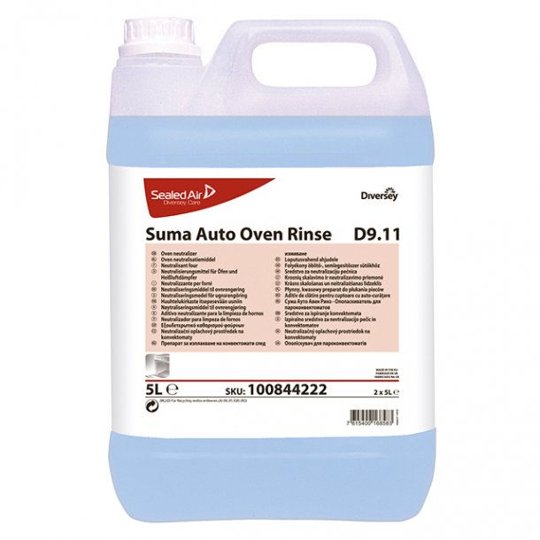 Suma Auto Oven Rinse, Flydende ovnrengring, 2x5ltr
