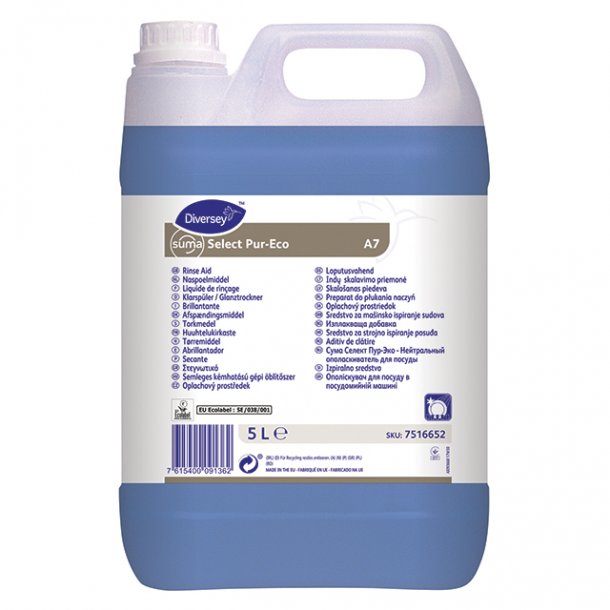 Suma Select Pur-Eco A7, Afspndingsmiddel, 2x5Ltr