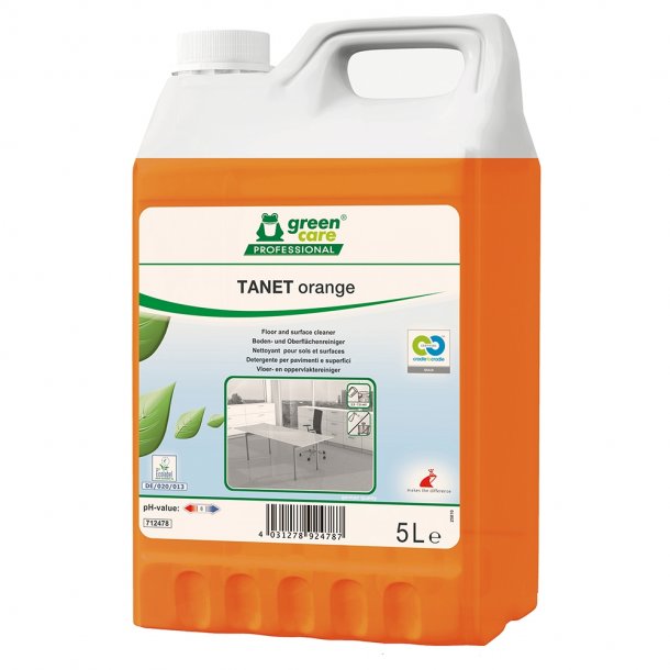 Tana Tanet Orange, 5 ltr, med appelsinduft