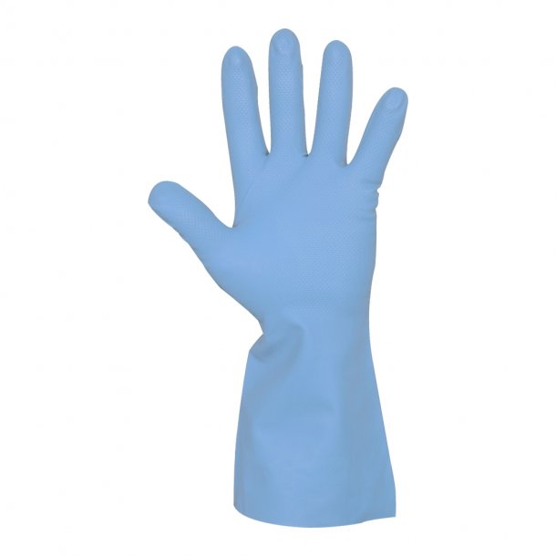 Bl Familyhandske, vinyl m/ velour inderside, phatalatfri