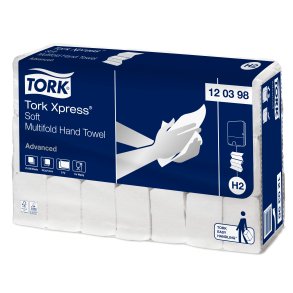 Tork H2 Universal h�ndkl�deark Z-fold 2-lag hvid