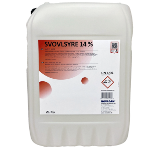 Novadan svovlsyre 14 % 21 kg