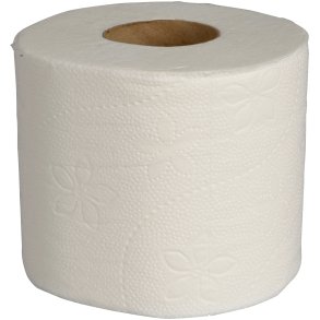 Toiletpapir 2-lags 44 meter nyfiber perforeret til dispenser